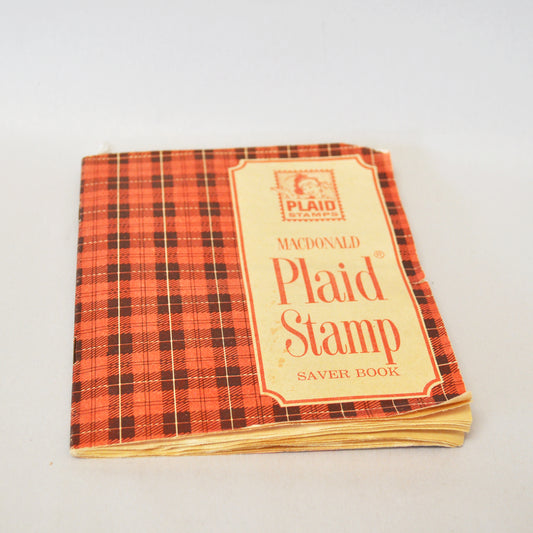 Vintage Plaid Stamp Books