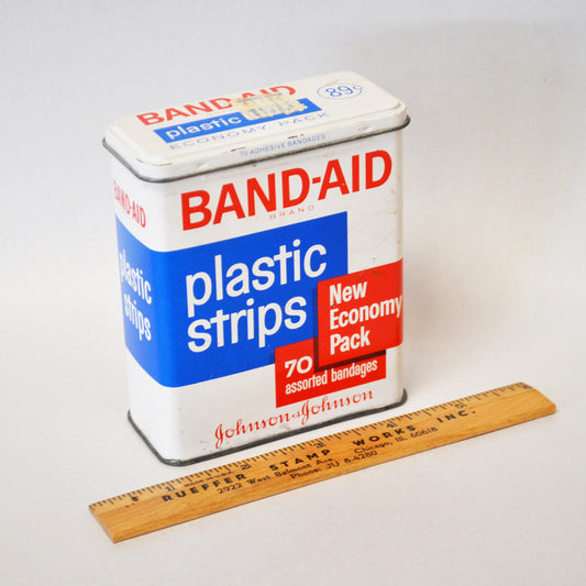 Vintage Band Aid Box